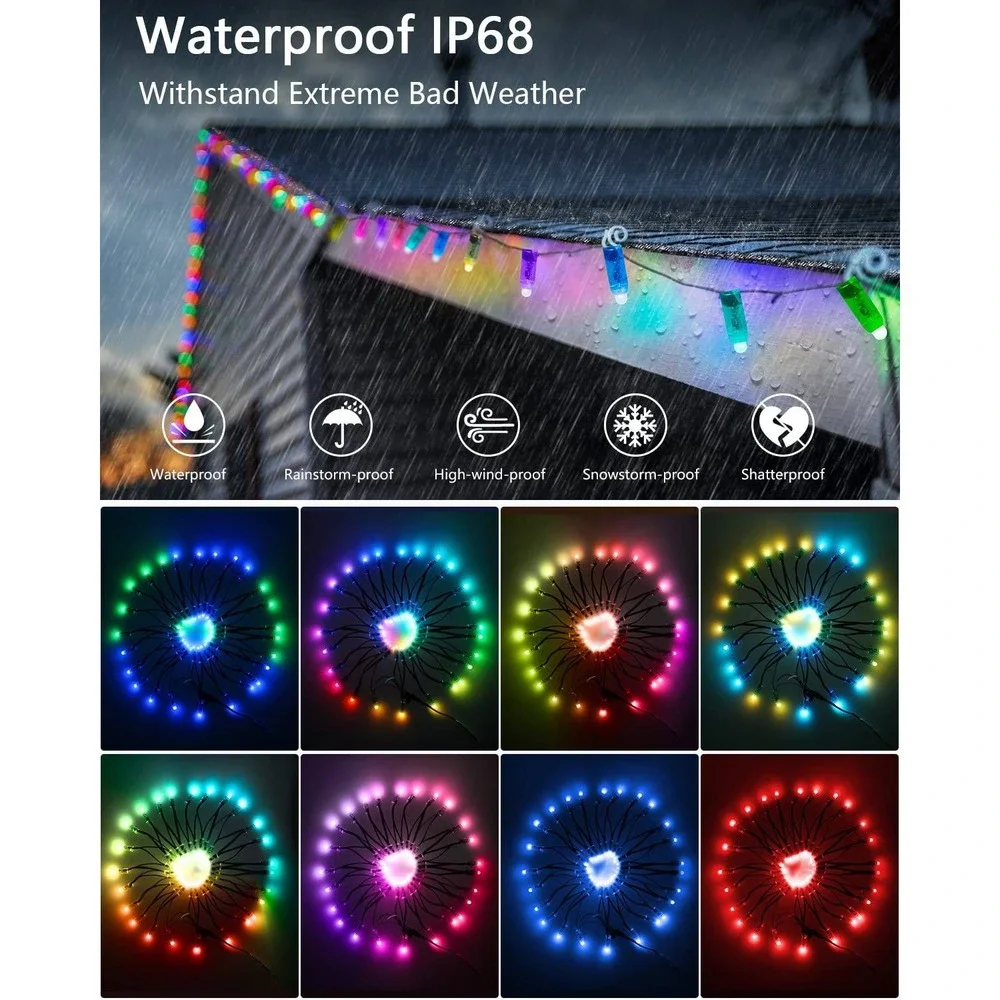 WS2811 LED Pixel Lights Individually Addressable xConnect 50 LEDs‎ 48 Feet